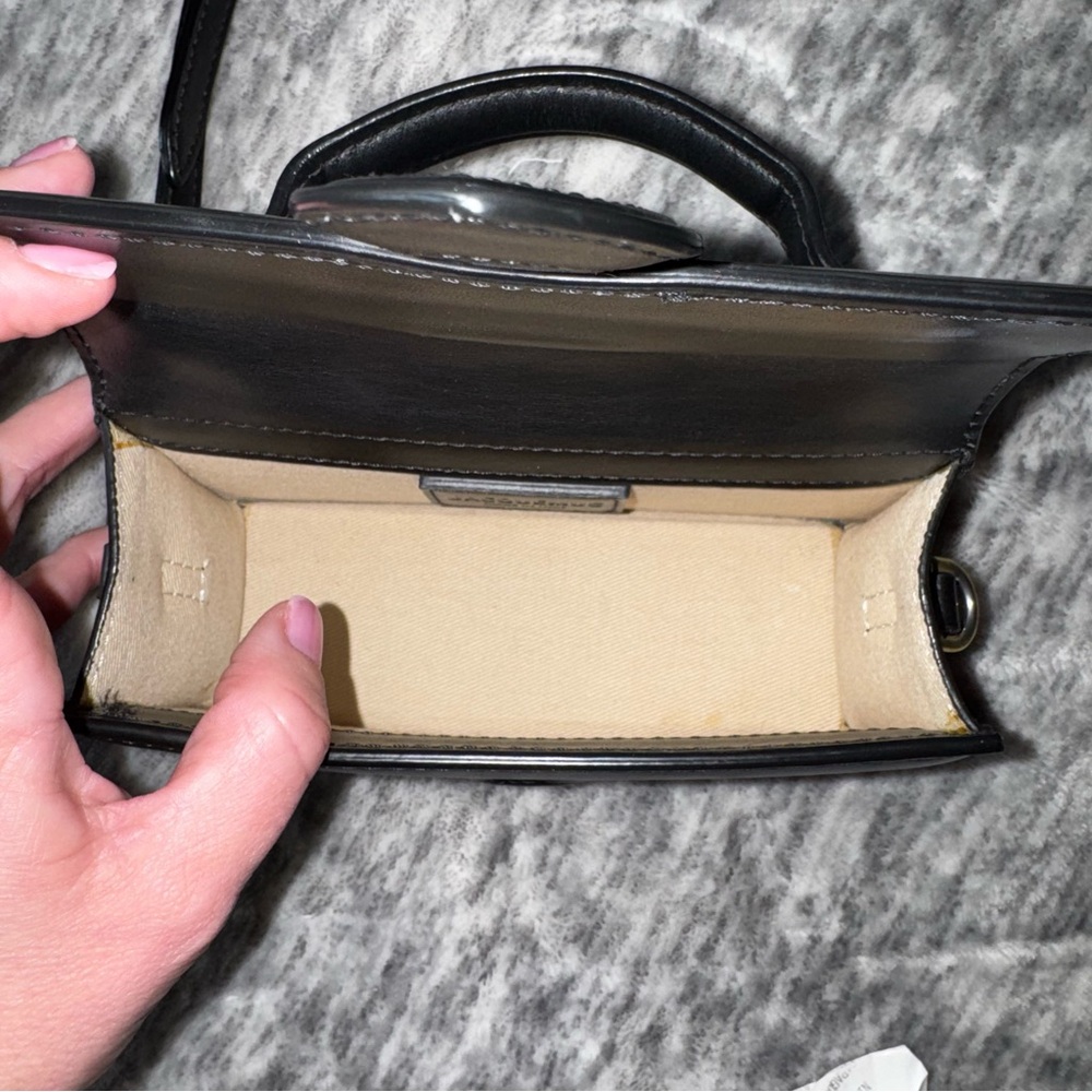 Jacquemus The Bambino Black Leather Women's Bag Crossbody - Picture 6 of 15
